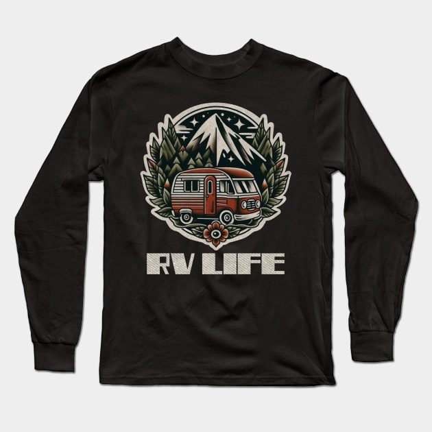 Rv life Long Sleeve T-Shirt by Tofuvanman